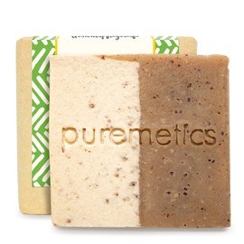 puremetics Gesichtspflegeseife 'Hanf' | Zero Waste, plastikfrei und vegan | Cleanser Bar | Feste Gesichtsreinigung