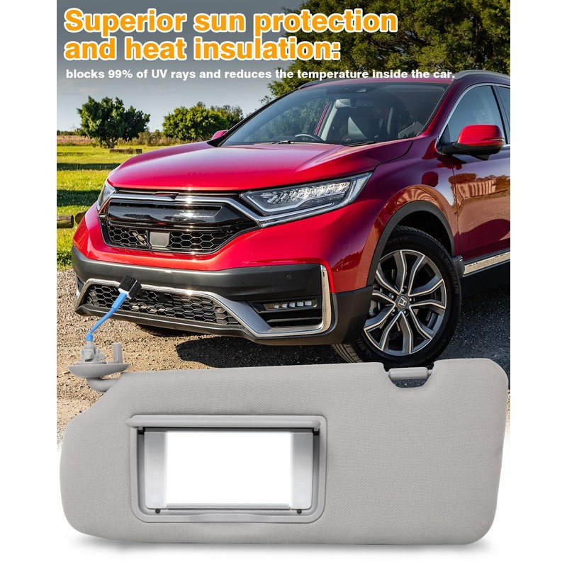 FZPJJNB Car Sun Visor Driver & Passenger Side Fits for