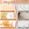 Meneng Necklace Jewelry Making Kit: 10 Rolls 78.7 Feet 18K