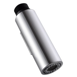 7Trees G1/2 Replacement Part Bathroom Kitchen Faucet Pull-Out Spray Head Water Nozzle, 0.8 inch Connector(MALE) (Chrome Polished)