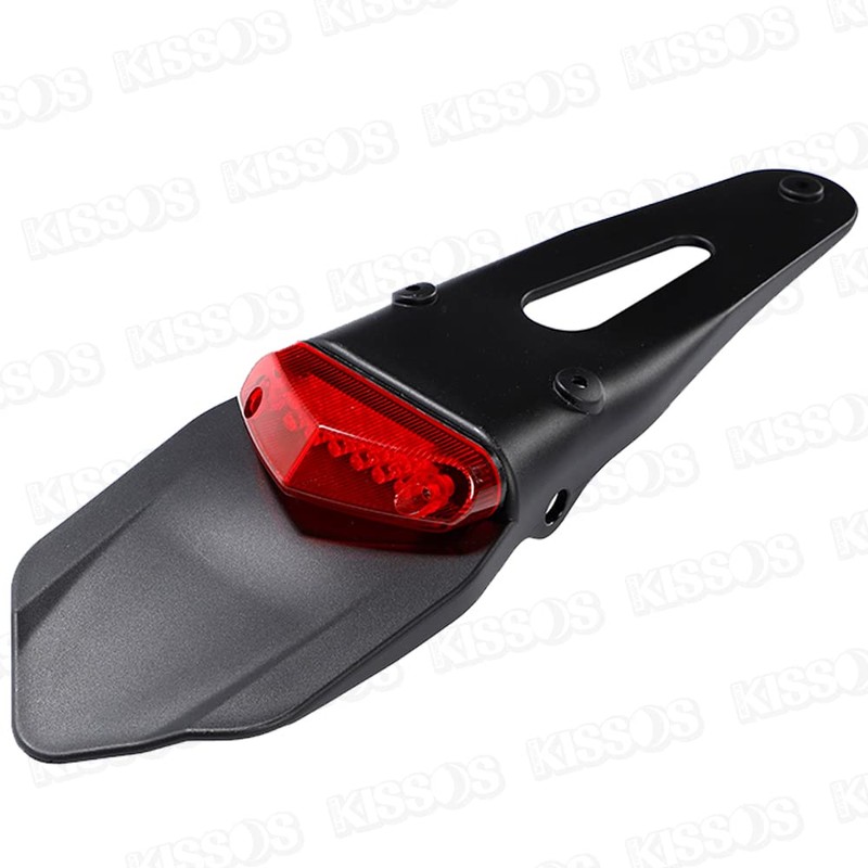 LED Enduro Tail Lamp Motorcycle Off-Road Lens Honda Kawasaki Honda