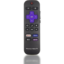 OEM Part - Remote Control Compatible with Hisense 65" Class 4K Ultra HD (2160P) HDR Roku Smart TV Model 65H6E
