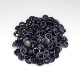 Jumper Hook Large 7050 0.6 inches (15 mm) (Dar Black (Charcoal Black), Set of 30