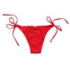 RELLECIGA Women's Swimwear Bikini Bottom with Lace-Up Bottom, Watermelon red