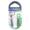 TIVOLY 11520220100 Torsion Bit, Grey