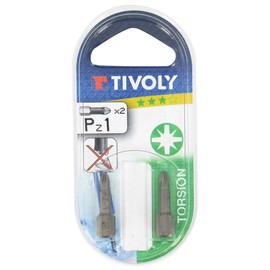 TIVOLY 11520220100 Torsion Bit, Grey