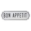 Northlight Bon Appetit Hanging Metal Wall Sign - 14"