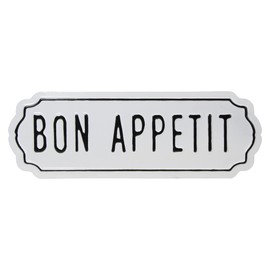 Northlight Bon Appetit Hanging Metal Wall Sign - 14"