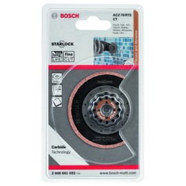 Bosch Professional 1 x Segment Saw Blade ACZ 70 RT5 (for Mortar, Grit 50, Diameter 70 mm, Multifunctional Tool Accessories)