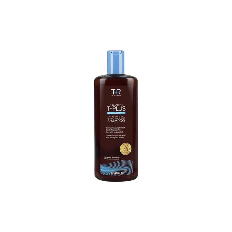 3 Pack Truereal Shampoo Therapeutic Plus Tar Gel Anticaspa