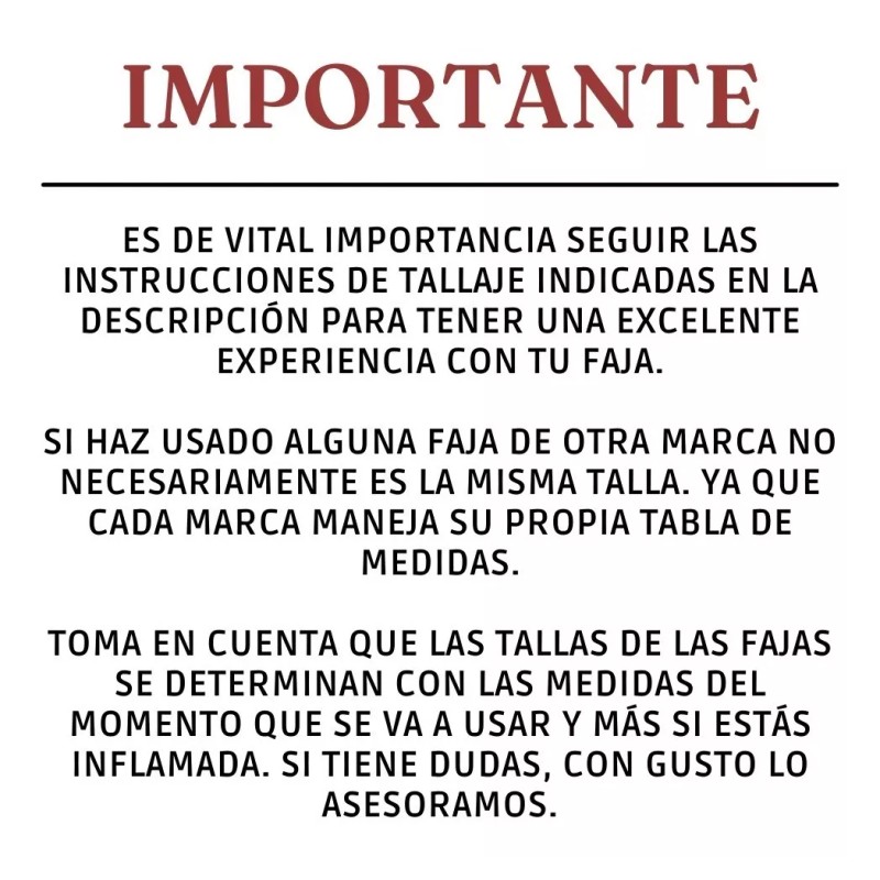Kisha Faja Cinturilla Reductora Látex 4 Hileras De Broches