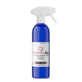 NEXDERMA Multi-Purpose Sanitizing Spray (not for Hands) | 80% Ethyl Alcohol, Goodness of Silver, Herbal Essential Oil, Water and Hydrogen Peroxide | All-purpose Cleaner | 16oz -Pack of 1