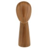 Abstract GFRP imitation Wooden Mannequin Manikin Head Model Hair Wigs