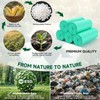 6 Gallon Trash Bags Compostable Green - Heihaily Medium Garbage
