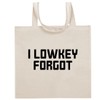 Tracy Gifts I Lowkey Forgot - Funny Sayings Cotton Canvas