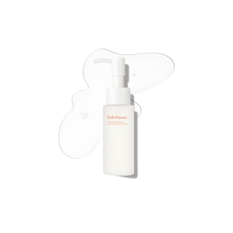 Sulwhasoo Gentle Cleansing Oil. Lightweight, silky texture Korean Double Cleansing