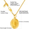 LIFETIME JEWELRY Locket Necklace That Holds Pictures [ Oval Gold