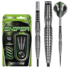 WINMAU Sniper 22 Gram Tungsten Darts Set with Flights and Shafts (Stems)