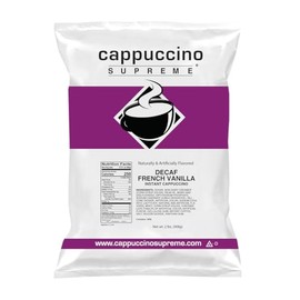 Cappuccino Supreme 2 lb bag Decaf French Vanilla Cappuccino Mix