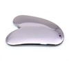 [Threemall] Terahertz Gua Sha Massager Stone for Body & Face + Case Silver Gray