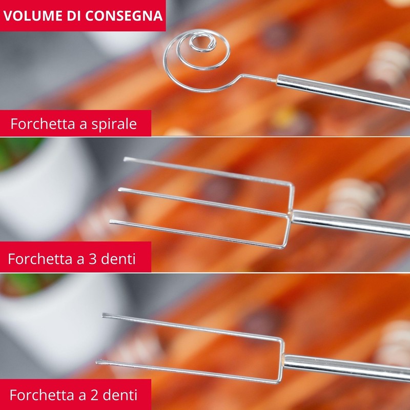 Westmark Set forchette per cioccolato, 3 pz - Posate per