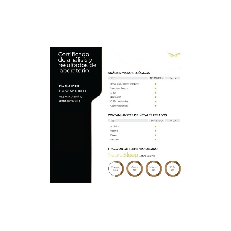 Eternal Nutrition Neuro Sleep Complejo Relajante 100 Cápsulas Bisglicinato Magnesio