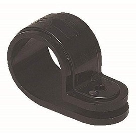 Mirai Industry KTF-22NK Nylon Type PF Tube Saddle, 22 Compatible PF Tubes, Black, Price of 50 Pieces