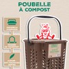 Alfapac by Solubio Organic Bucket 10 Litre for Organic Waste