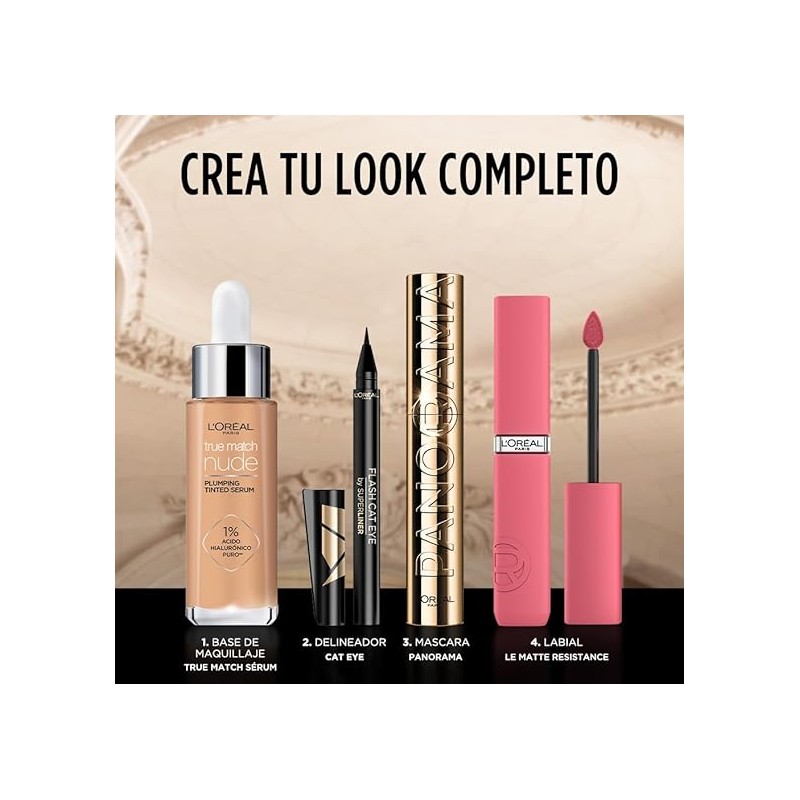 L'Oréal Paris sérum rellenador con color y ácido hialurónico True