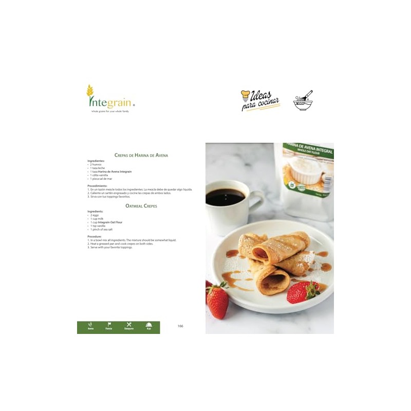 Harina de Avena Integral, 700 g