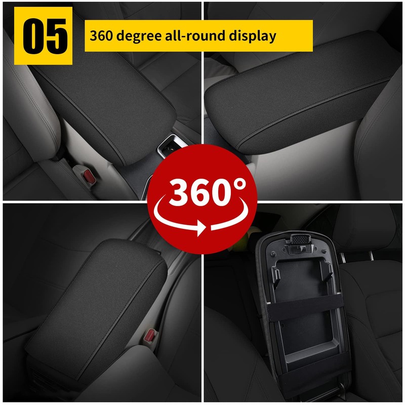 AOMSAZTO Center Console Armrest Cover for 2016-2021 Hyundai Tucson Neoprene