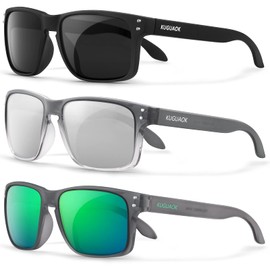 Polarized Square Sunglasses For Men and Women Matte Finish Sun Glasses UV Protection Glasses