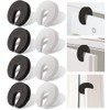 8 piezas de protector multifuncional contra pellizcos en puertas, elegante