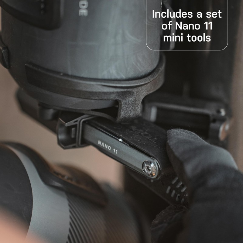 Topeak DualSide Cage Pro with Integrated Toolbox N11 (with Toolbox)