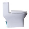 EAGO R-353SEAT Replacement Soft Closing Toilet Seat for TB353 ,