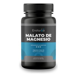 Malato Magnesio 500 Cápsulas Alta Absorción Gluten