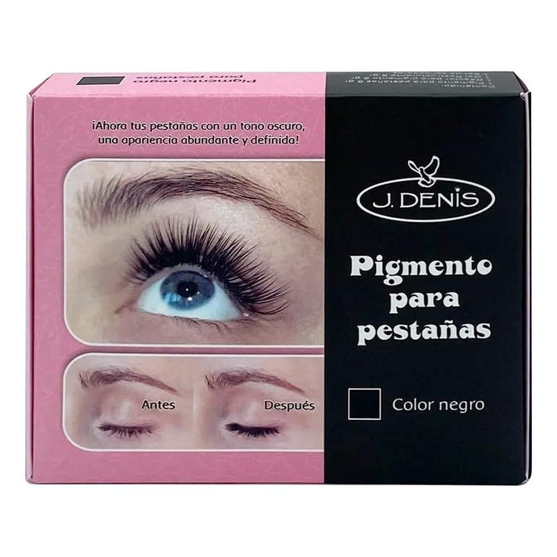 Pigmento Negro Para Pestañas Jdenis by Gaero Shop | Uso