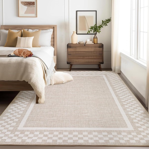 GarveeHome GarveeHome 5x7 Washable Area Rug for Bedroom Living Room