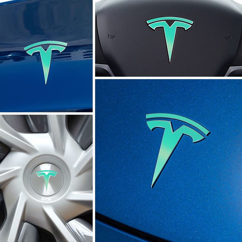 IPG Compatible with Model Y Decal (8 Logo Set) Automobile