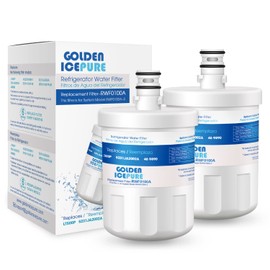 GOLDEN ICEPURE RWF0100A Refrigerator Water Filter, Replacement for ADQ72910901, LG LT500P, Kenmore 469890, 9890, 5231JA2002A, LSC27925ST, ADQ72910907, 1PACK