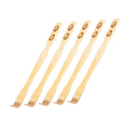 PACKOVE 5Pcs Creative Back Scratcher Extendable Itching Relief Massagers Portable Outdoor Supplies for Easy Self Use and Comfort