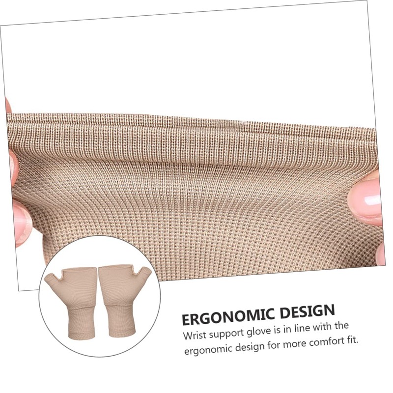 BESPORTBLE Lightweight Wrist Brace Thumb Support Compression Gloves for Golf