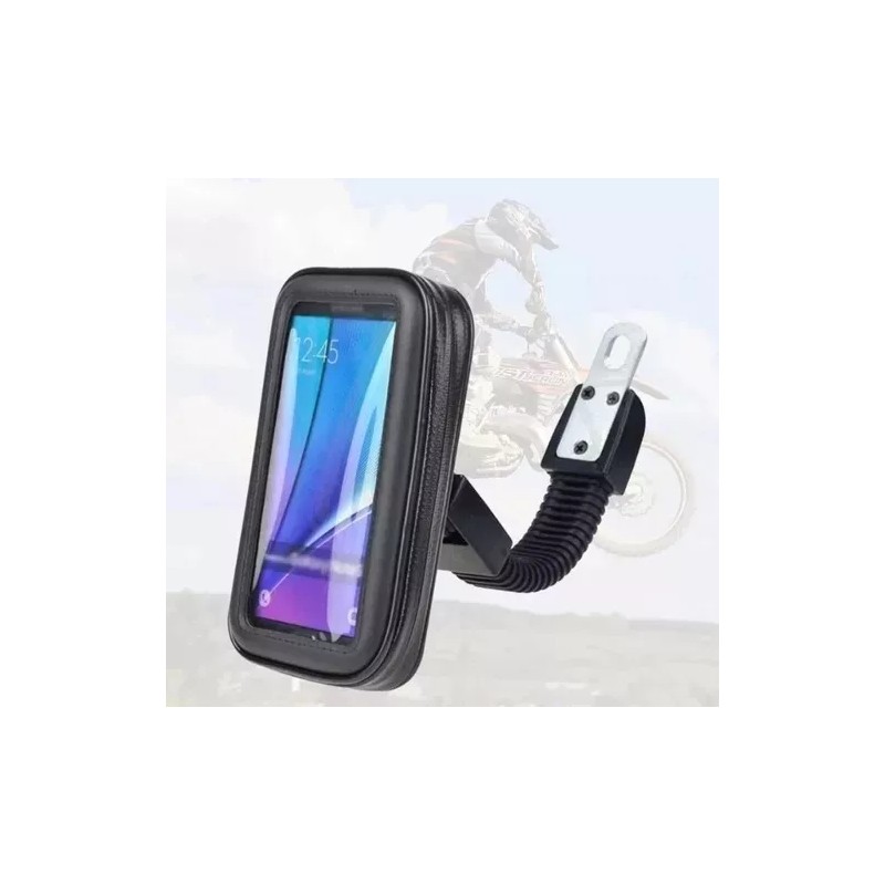 Maíz Soporte Base Celular Espejo Moto Protector Impermeable Agua