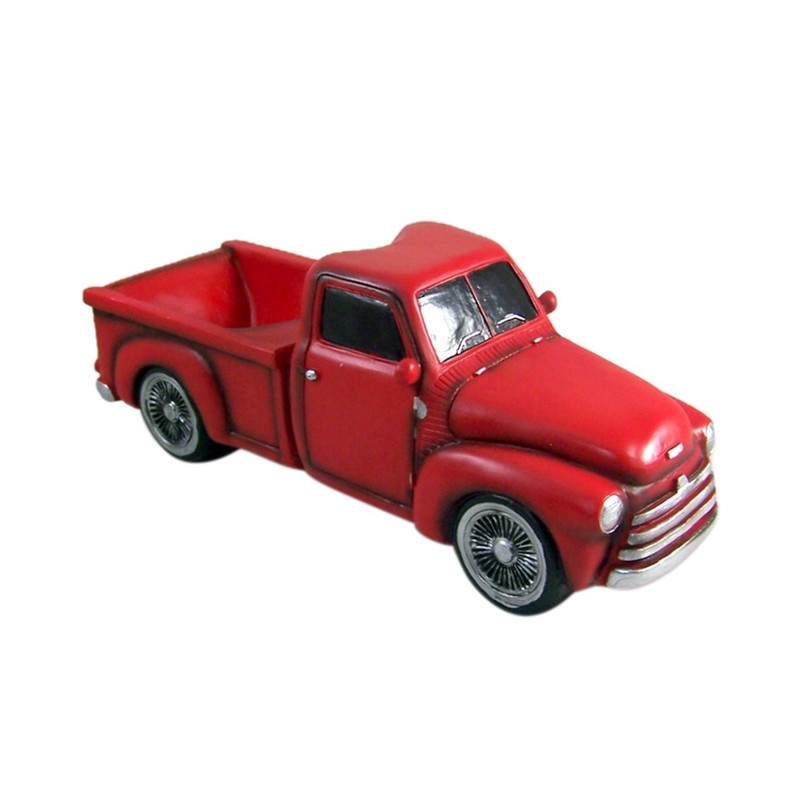 DWK Vintage Red Truck Decorative Wine Bottle Holder | Americana