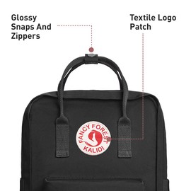 KALIDI Rucksack/Daypack Rucksack Mädchen Jungen & Kinder Damen Herren Schulrucksack mit laptopfach für 15 Zoll Notebook