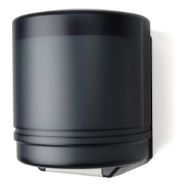 Palmer Fixture TD0255-02 Self Adjusting Centerpull Towel Dispenser, Black Translucent