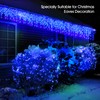 WBao Icicle Lights Outdoor, 432 LED 33FT Christmas Lights with