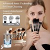 Limpiador De Brochas De Maquillaje, Limpiador Automático De Brochas De