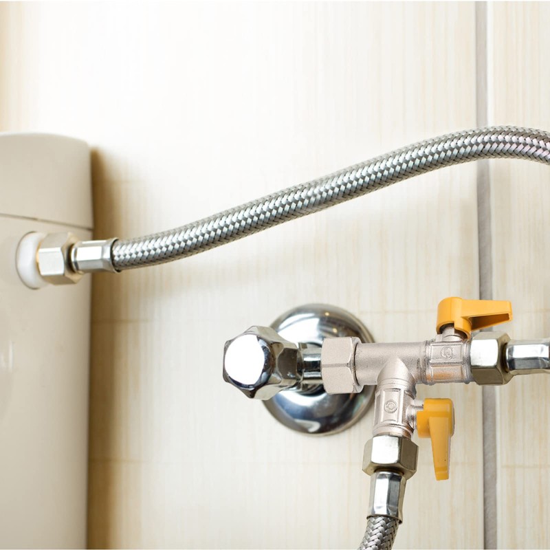 CPROSP T Distributor 1/2 Inch Brass with 2 Rotary Switches,