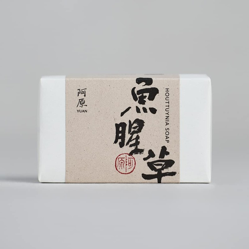 YUAN New Houtdami Soap, Fish Grass 4.1 oz (115 g)